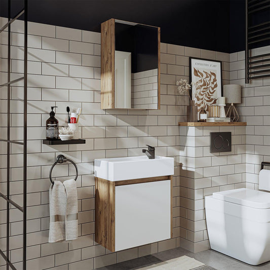 Vanity Bathroom Cabinet 2-Piece Set - Mini - Roomartstore.co.ukbathroom cabinet1954