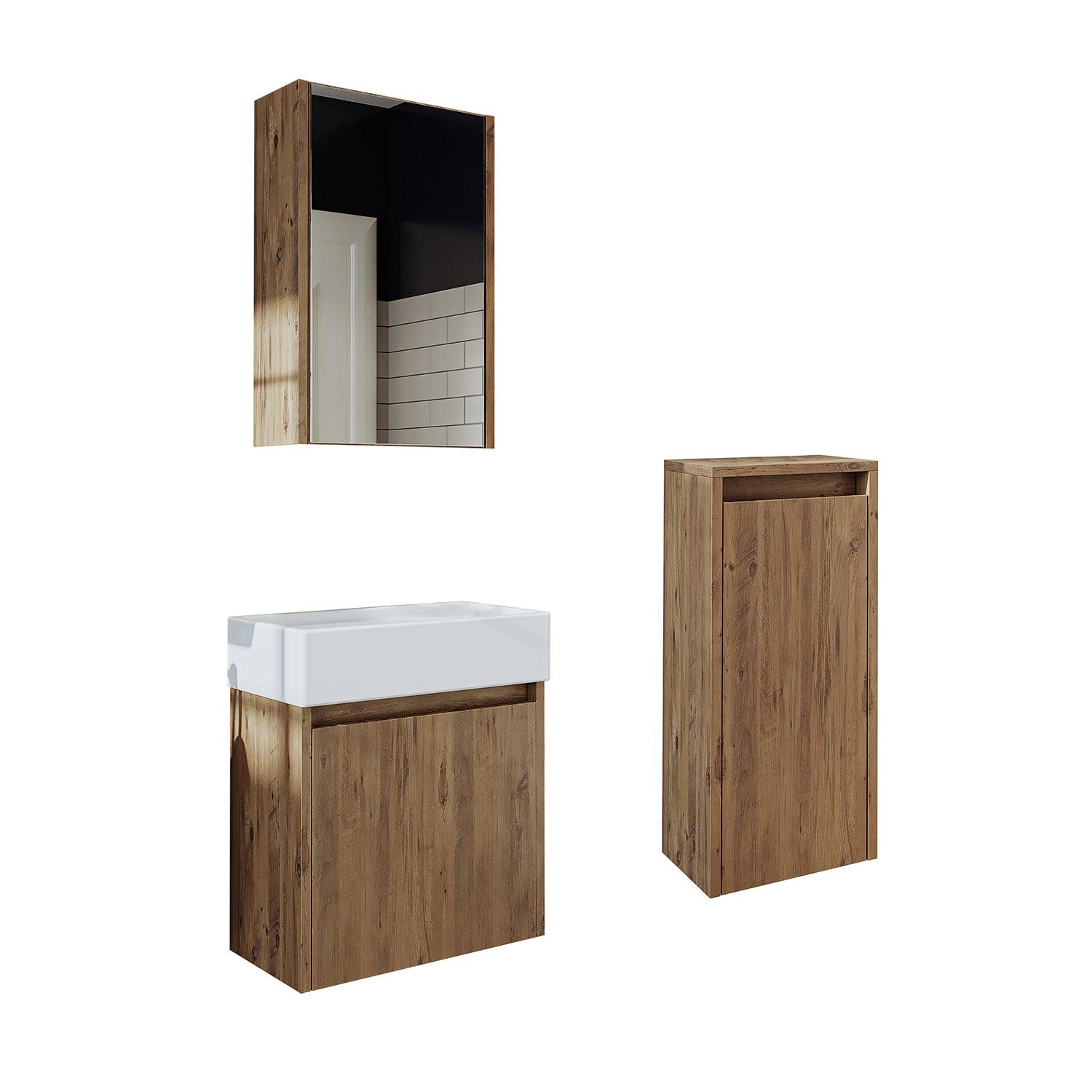 Vanity Bathroom Cabinet 3 Piece Set - Mini - Roomartstore.co.ukbathroom cabinet1963