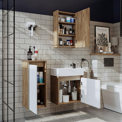 Vanity Bathroom Cabinet 3 Piece Set - Mini - Roomartstore.co.ukbathroom cabinet1955