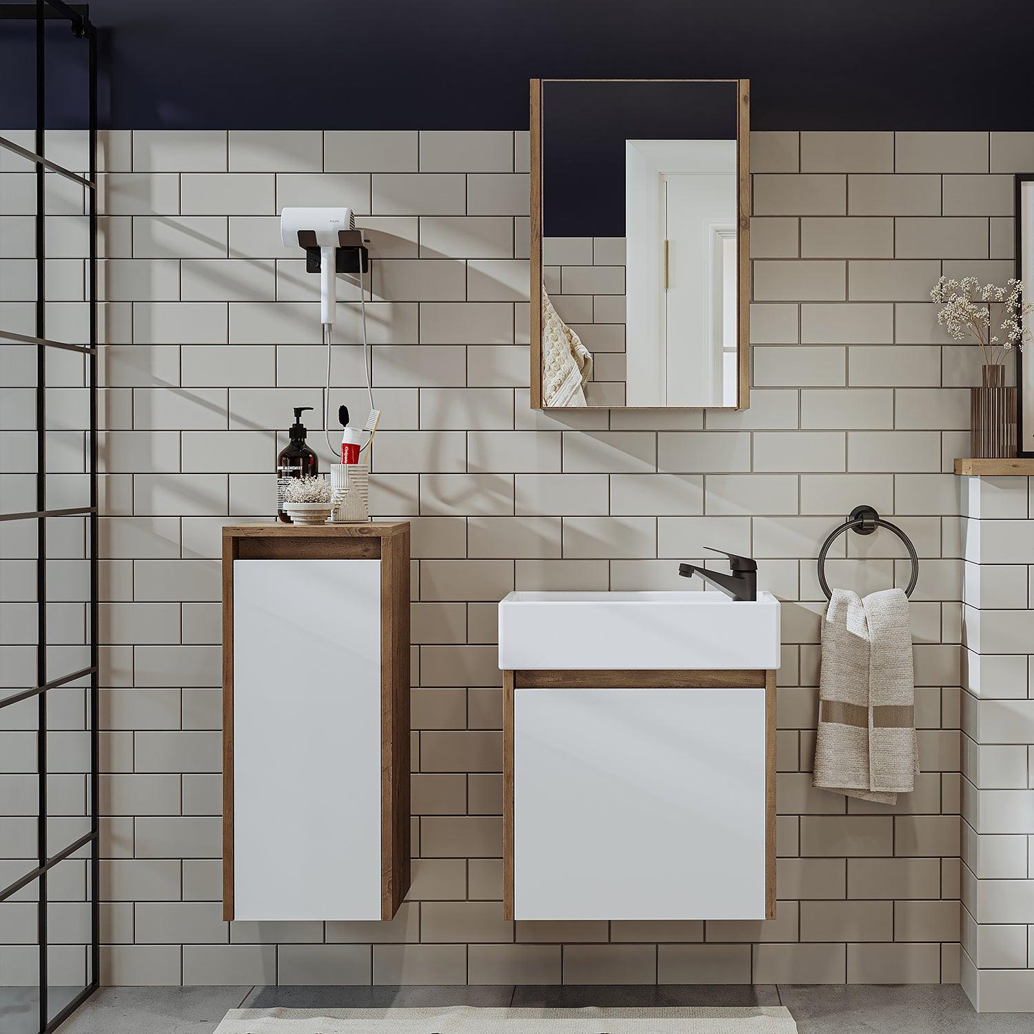 Vanity Bathroom Cabinet 3 Piece Set - Mini - Roomartstore.co.ukbathroom cabinet1955