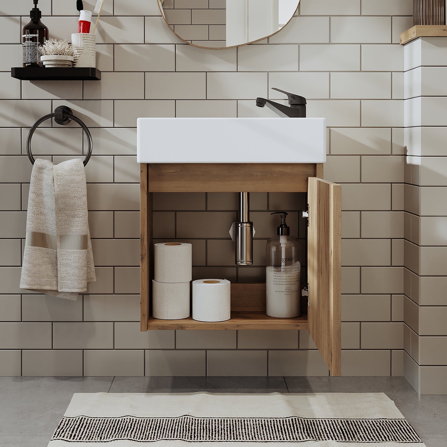 Vanity Bathroom Cabinet - Mini - Roomartstore.co.ukbathroom cabinet1961