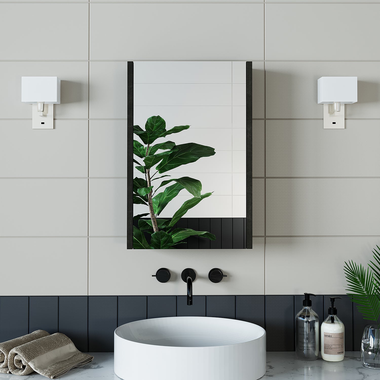 Mirrored Bathroom Cabinet - Mini - Roomartstore.co.ukbathroom cabinet2026