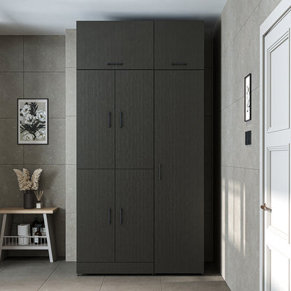 Roomart Dora - Washer & Dryer Cabinet with Side Storage - 115cm
