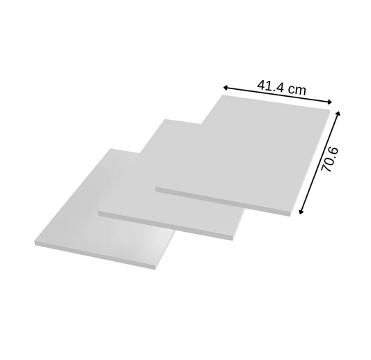 Roomart Shelves - Set of Three for Dora Side Cabinet - 45cm