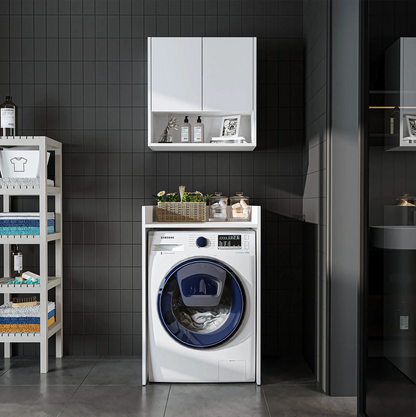Roomart Derin - Washing Machine Cabinet with Cupboard and Wall Unit, 65cm