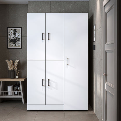 Roomart Dora - Washer & Dryer Cabinet with Side Storage - 115cm
