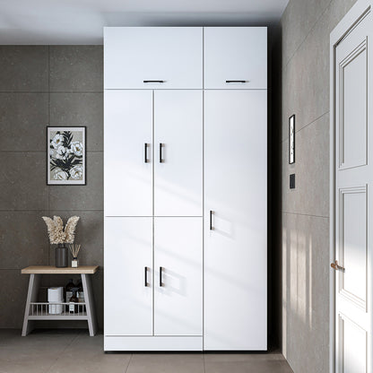 Roomart Dora - Washer & Dryer Cabinet with Side Storage - 115cm