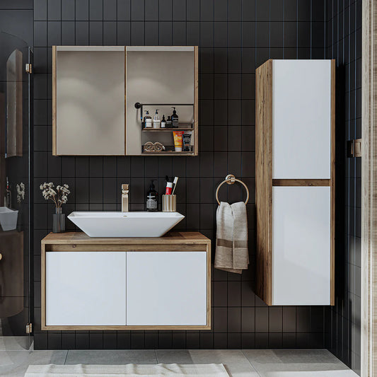 Roomart Atlantic 3-Piece Bathroom Furniture Set