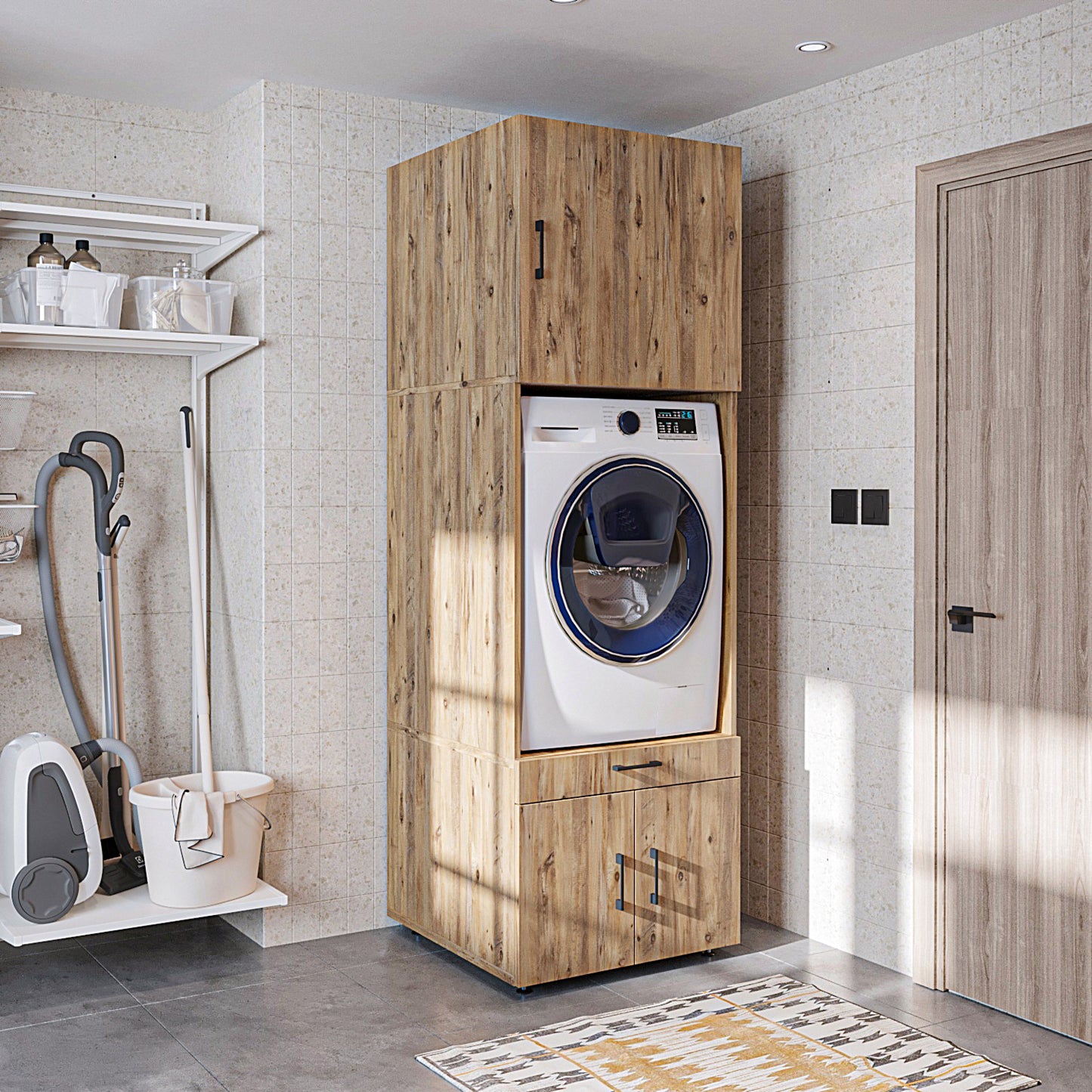 Roomart A  — Washer & Dryer Cabinet