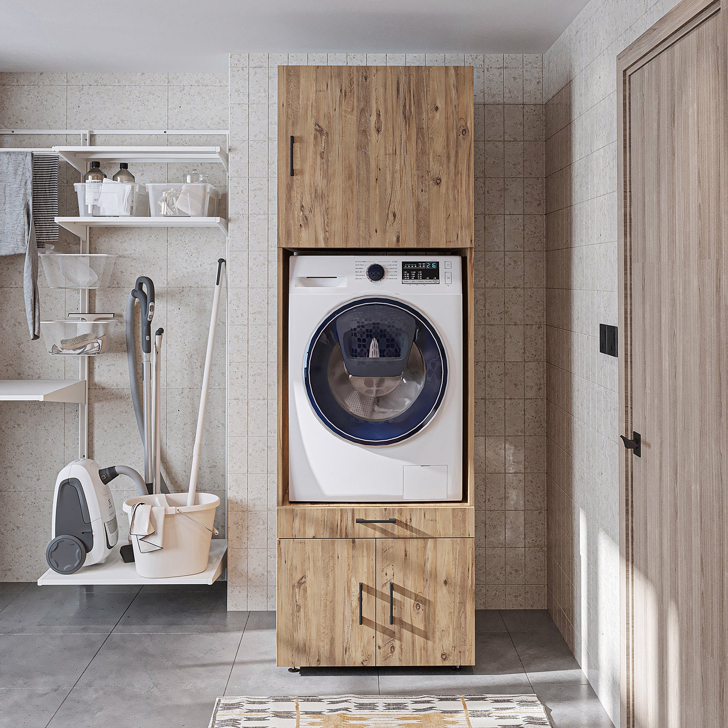 Roomart A  — Washer & Dryer Cabinet