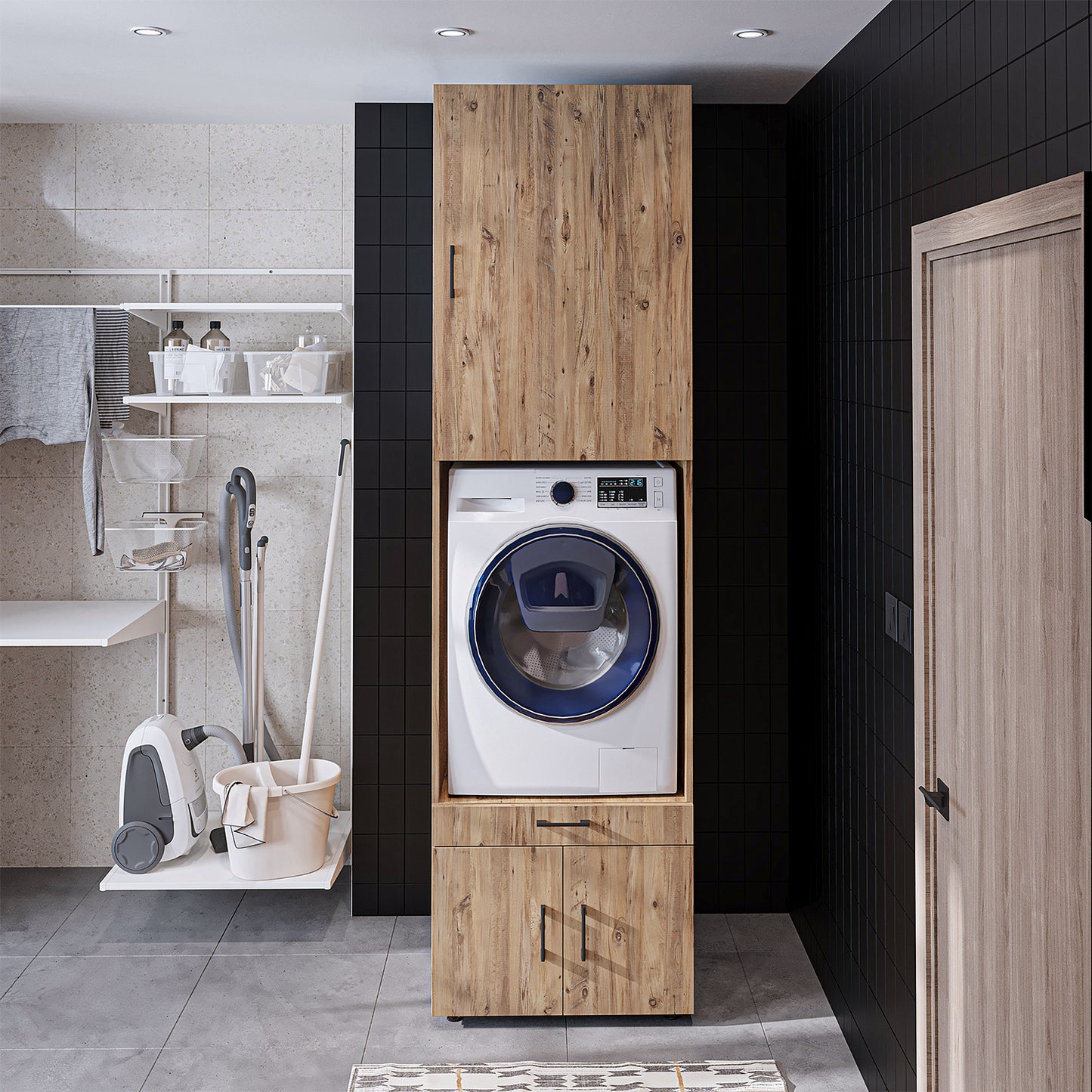 Roomart A  — Washer & Dryer Cabinet
