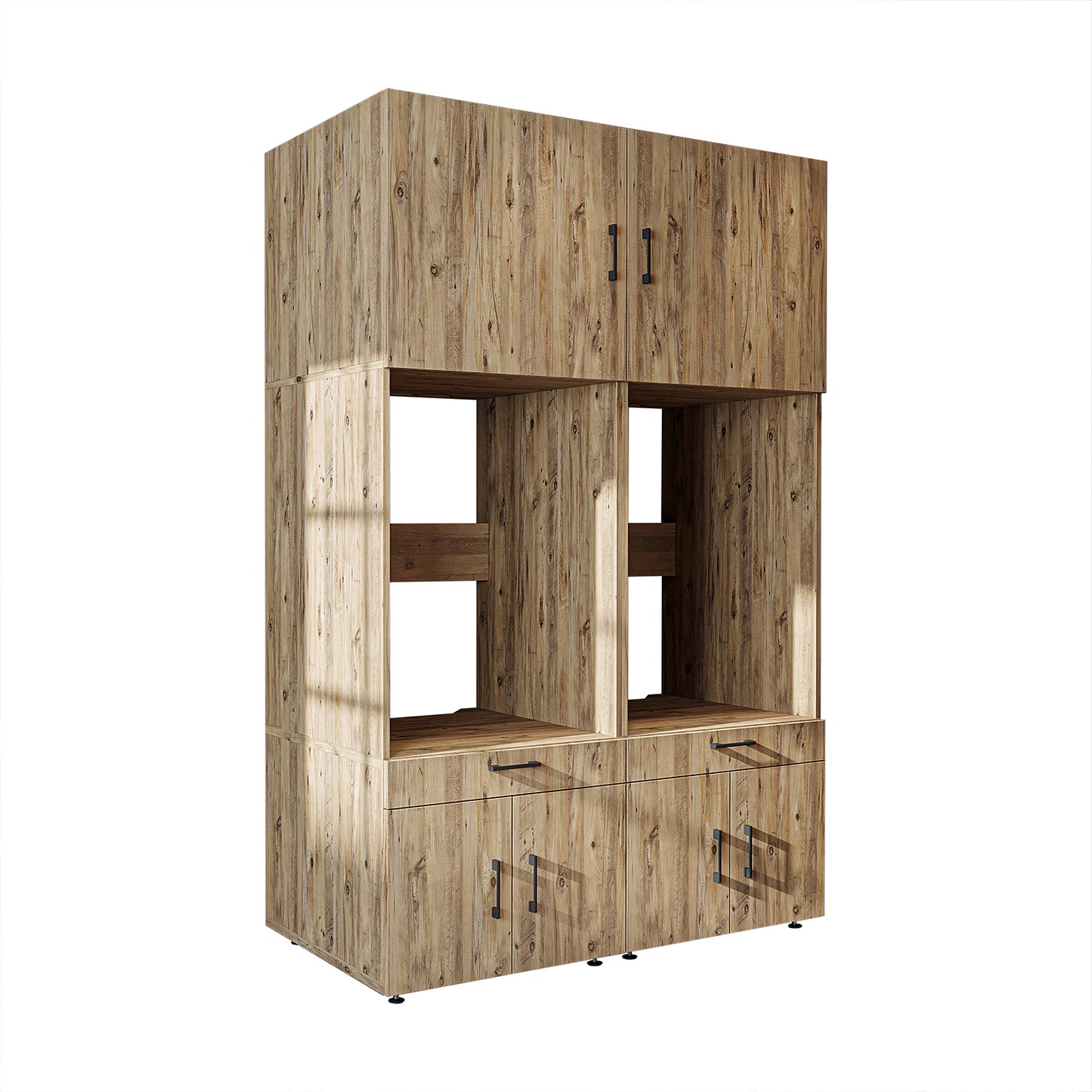 Roomart A Plus — Twin Washer & Dryer Cabinet Set