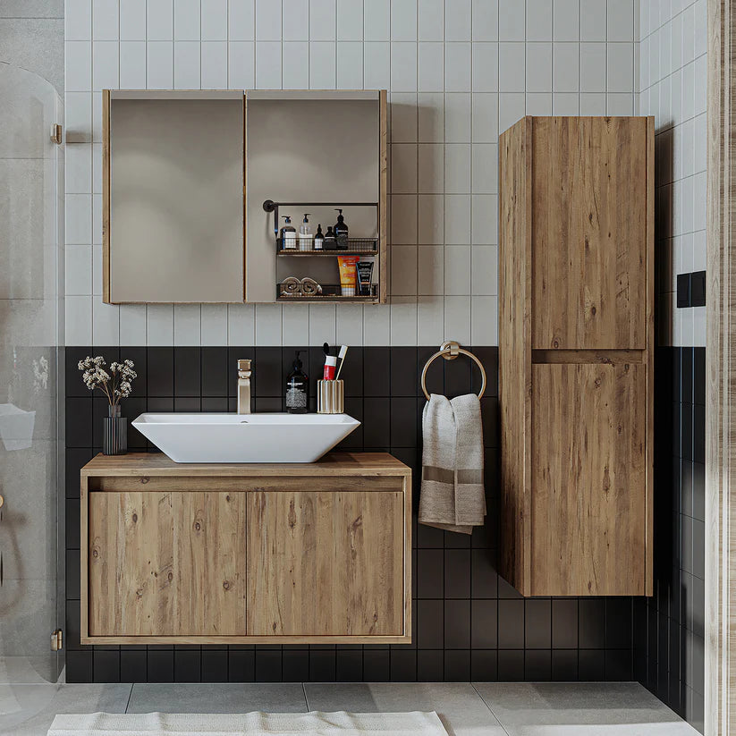 Roomart Atlantic 3-Piece Bathroom Furniture Set