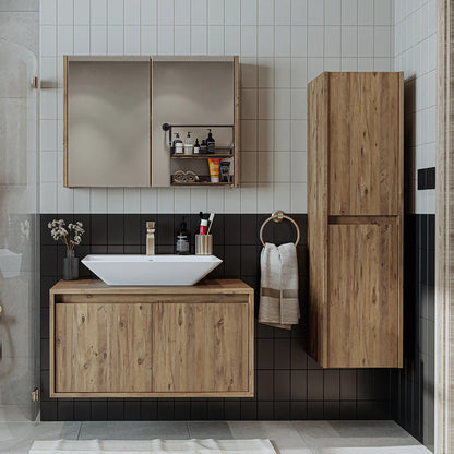 Roomart Atlantic 3-Piece Bathroom Furniture Set