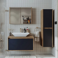Anthracite-Oak