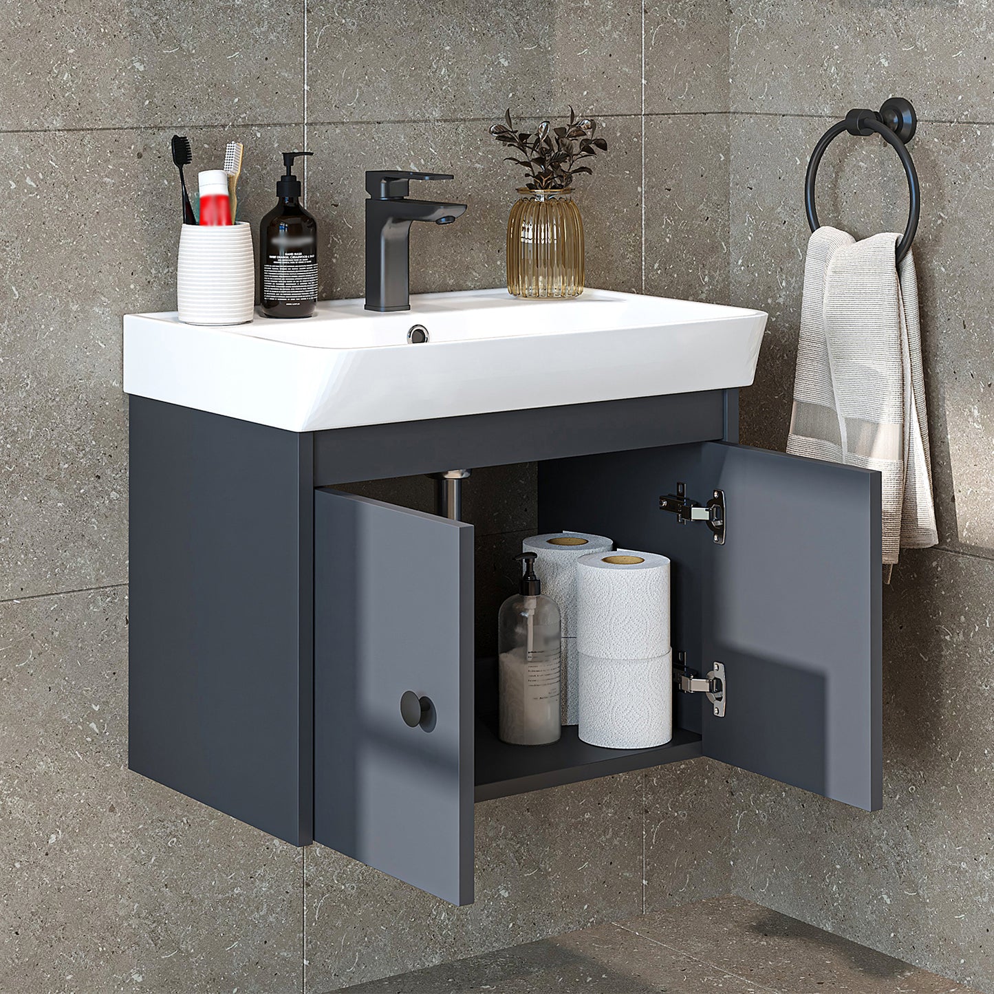 Roomart Ada Vanity Unit with Basin