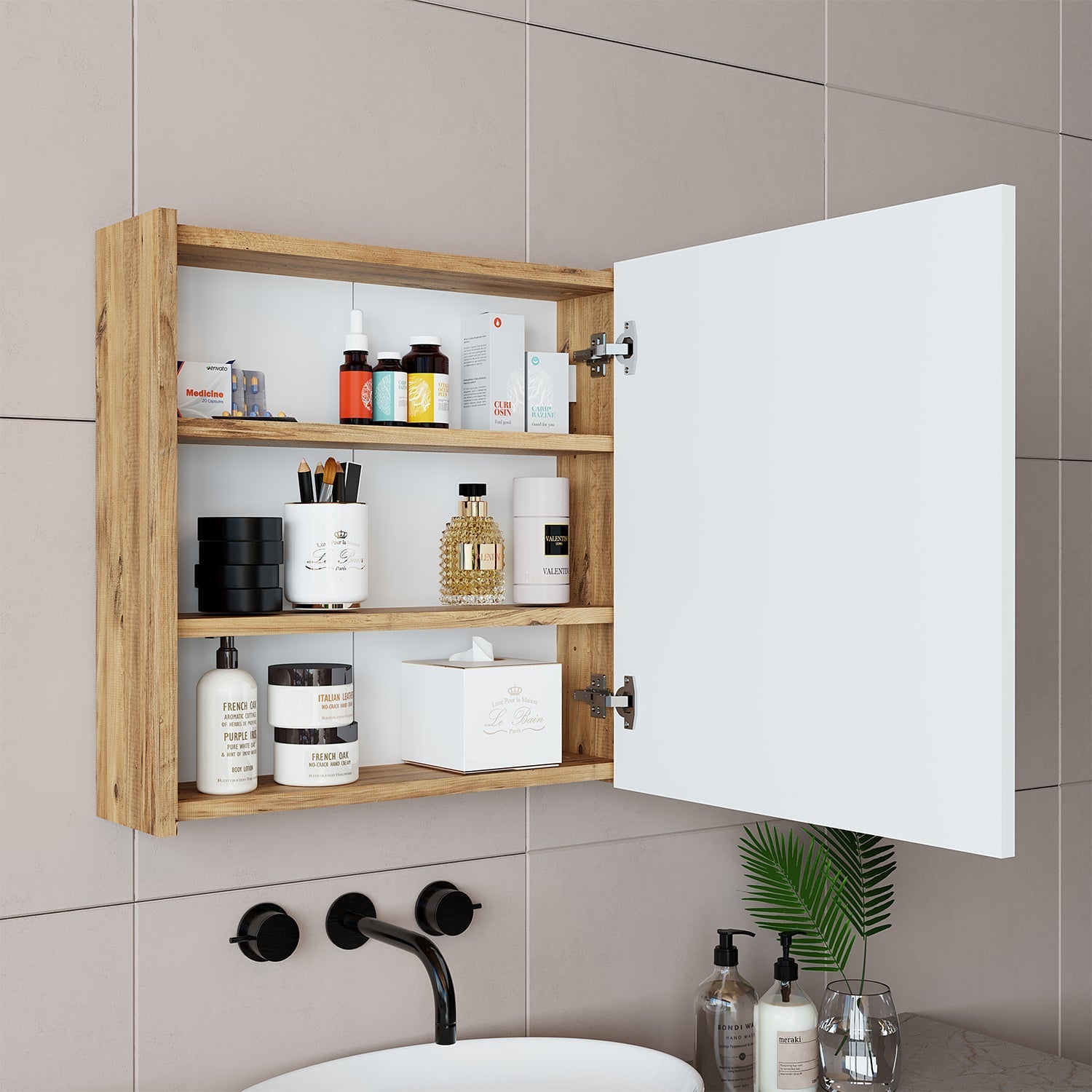 Aynalı Banyo Dolabı - Atlantic - Roomartstore.com.trbanyo dolabı1753