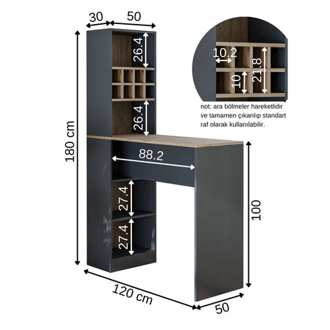 Bar Masası - Dublin - Roomartstore.com.trbar masası2771