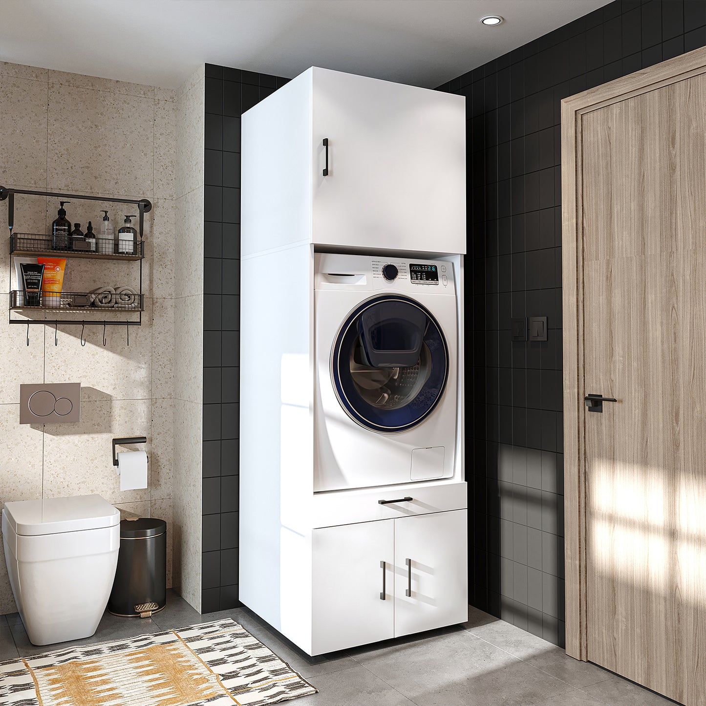 Roomart A  — Washer & Dryer Cabinet