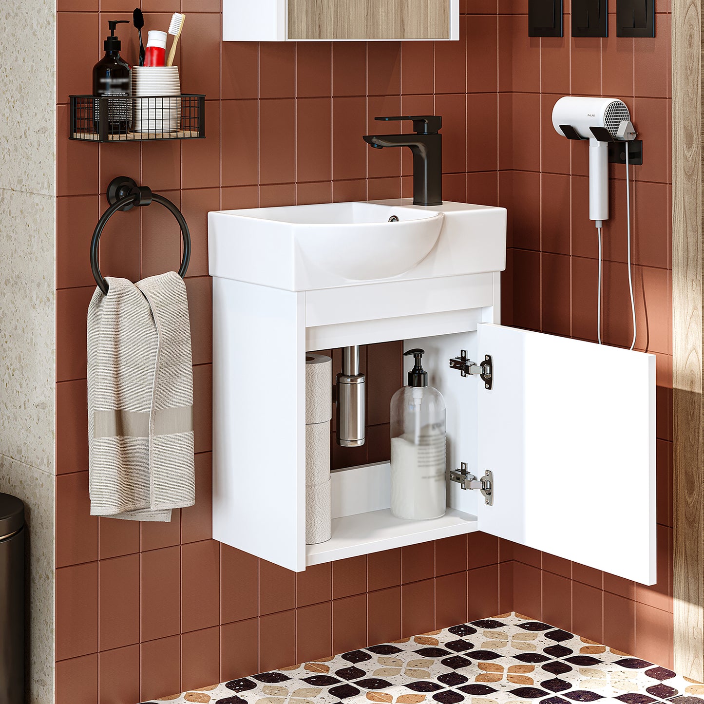 Roomart Leo Vanity Unit with Basin