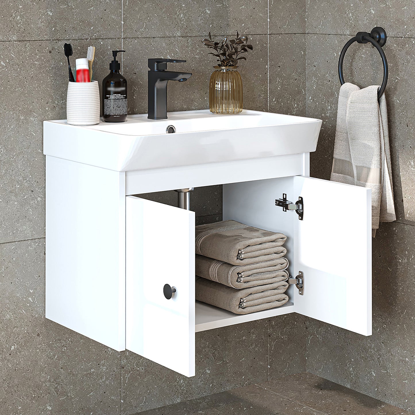 Roomart Ada Vanity Unit with Basin