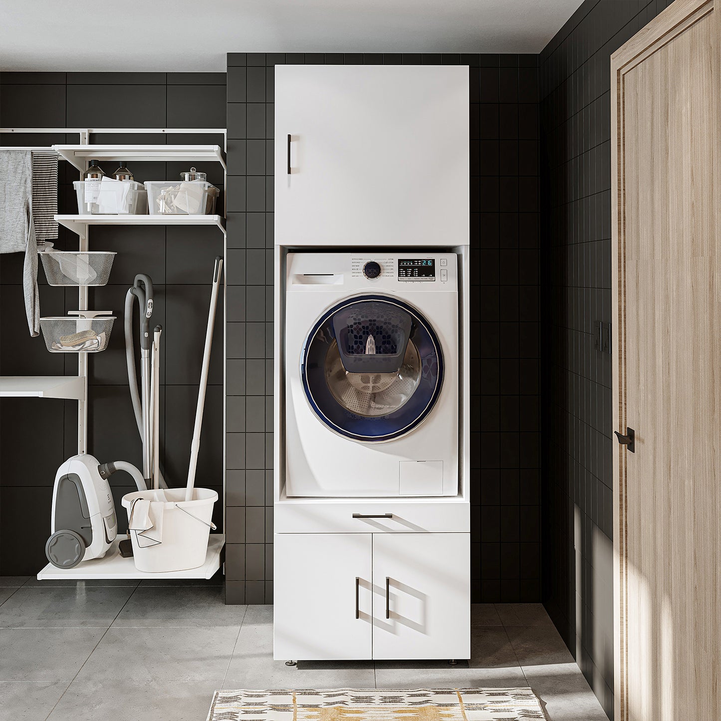 Roomart A  — Washer & Dryer Cabinet