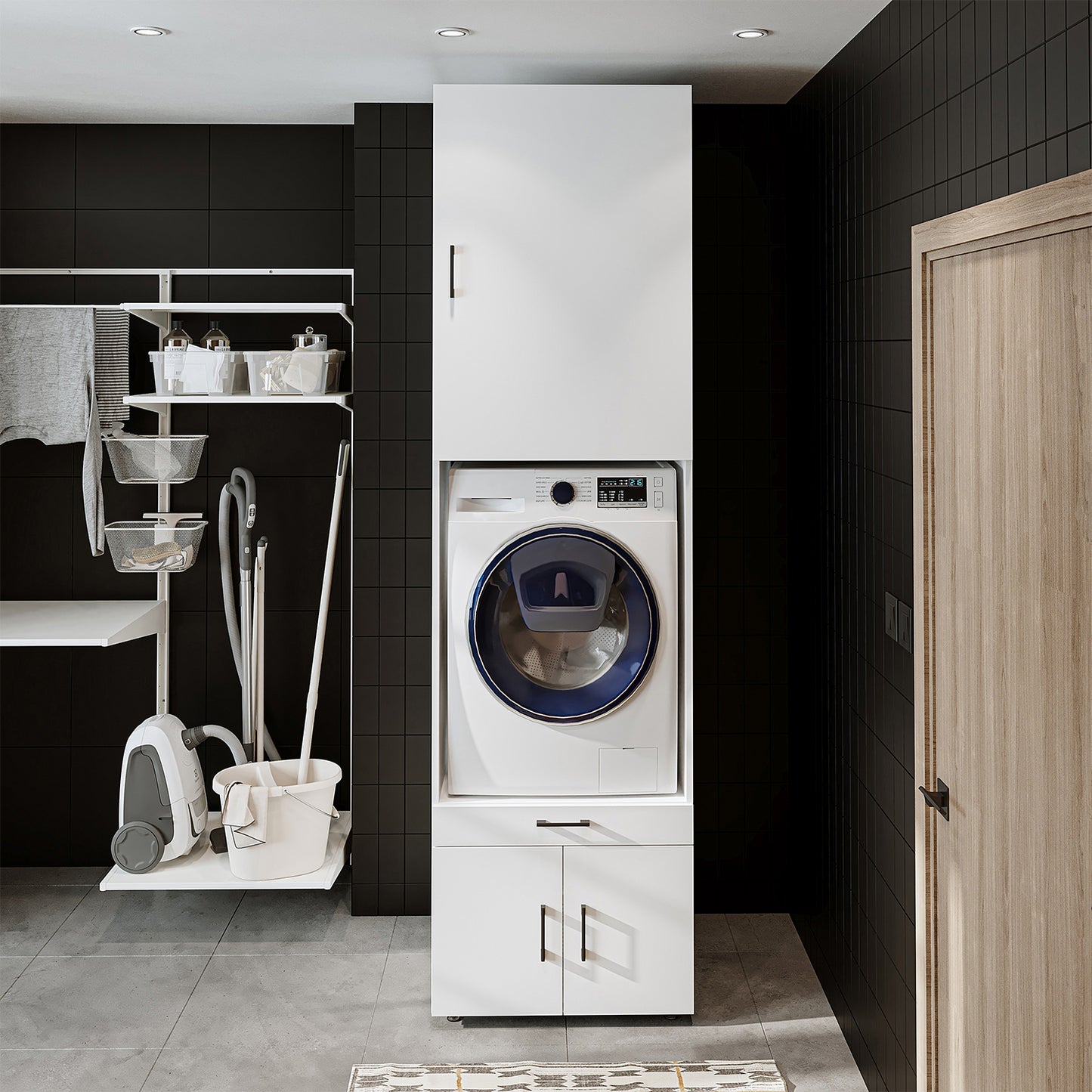 Roomart A  — Washer & Dryer Cabinet