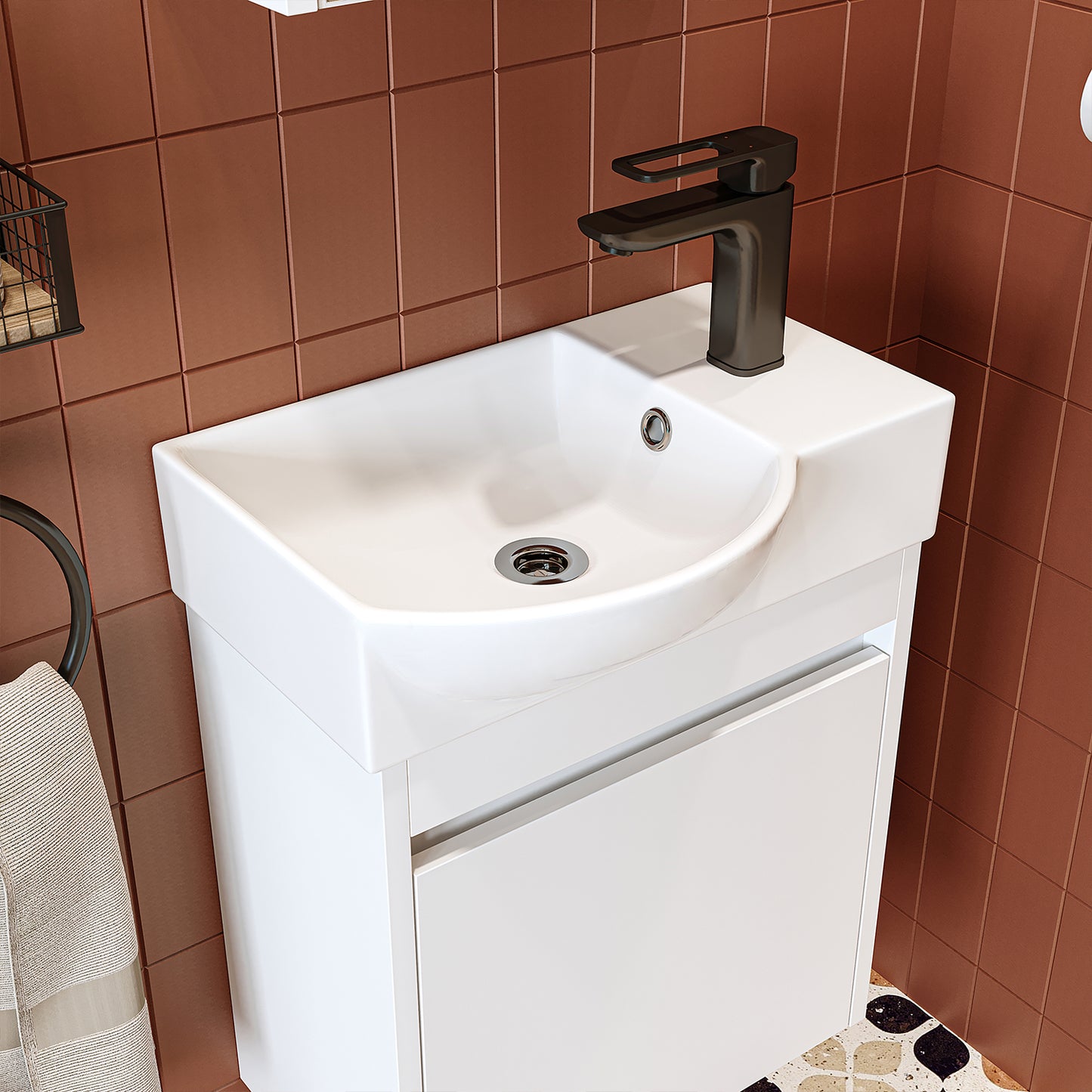 Roomart Leo Vanity Unit with Basin