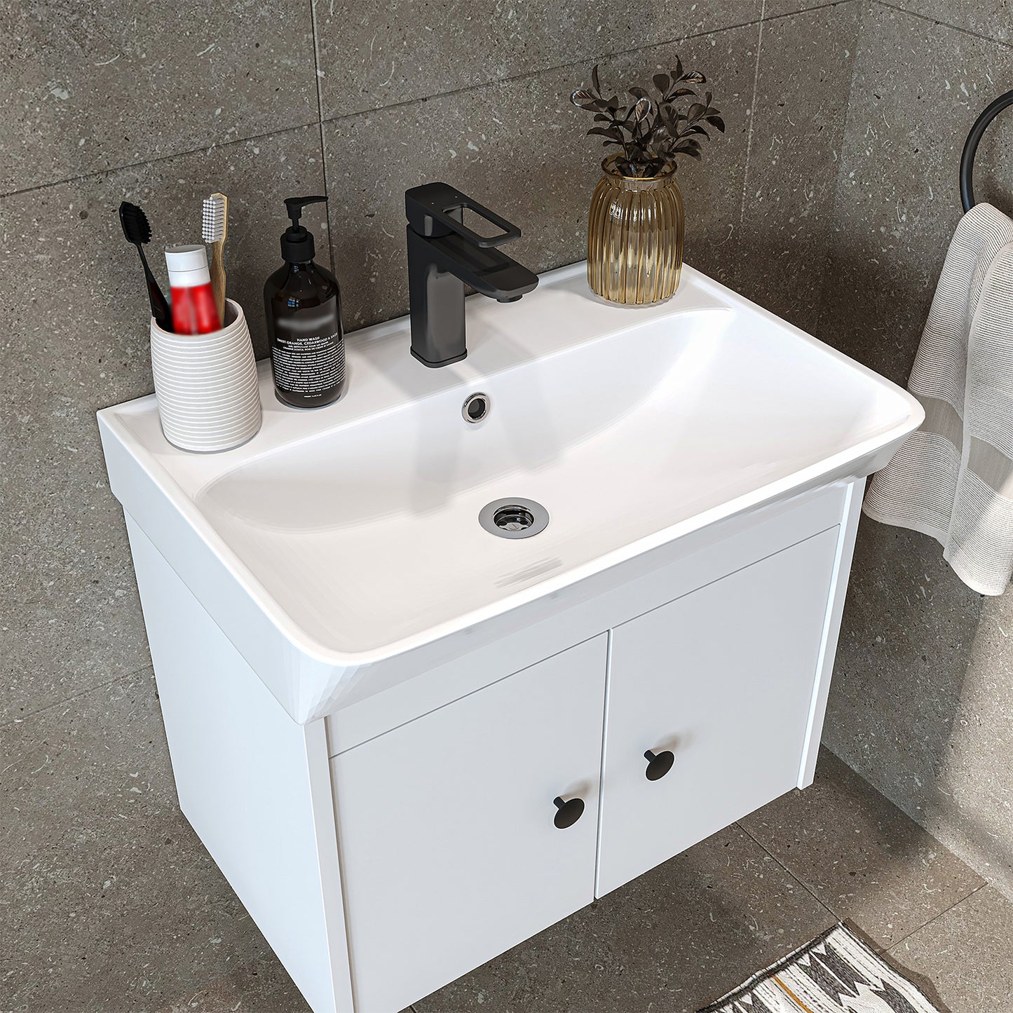 Roomart Ada Vanity Unit with Basin