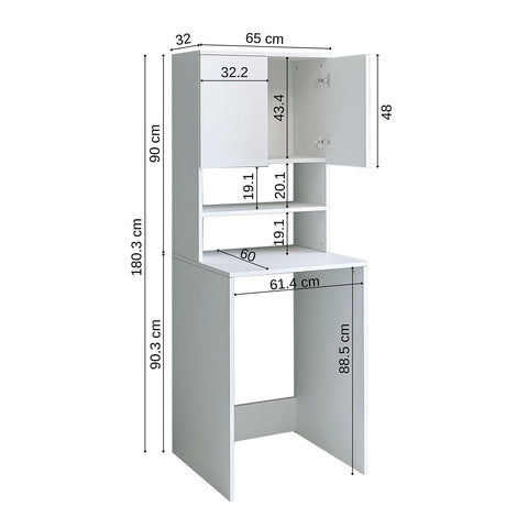 Çamaşır Makinesi Dolabı - Eco - Roomartstore.com.trçamaşır makinesi dolabı1732