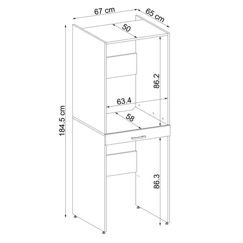 Çamaşır ve Kurutma Makinesi Dolabı - D - Roomartstore.com.trçamaşır ve kurutma makinesi dolabı1773