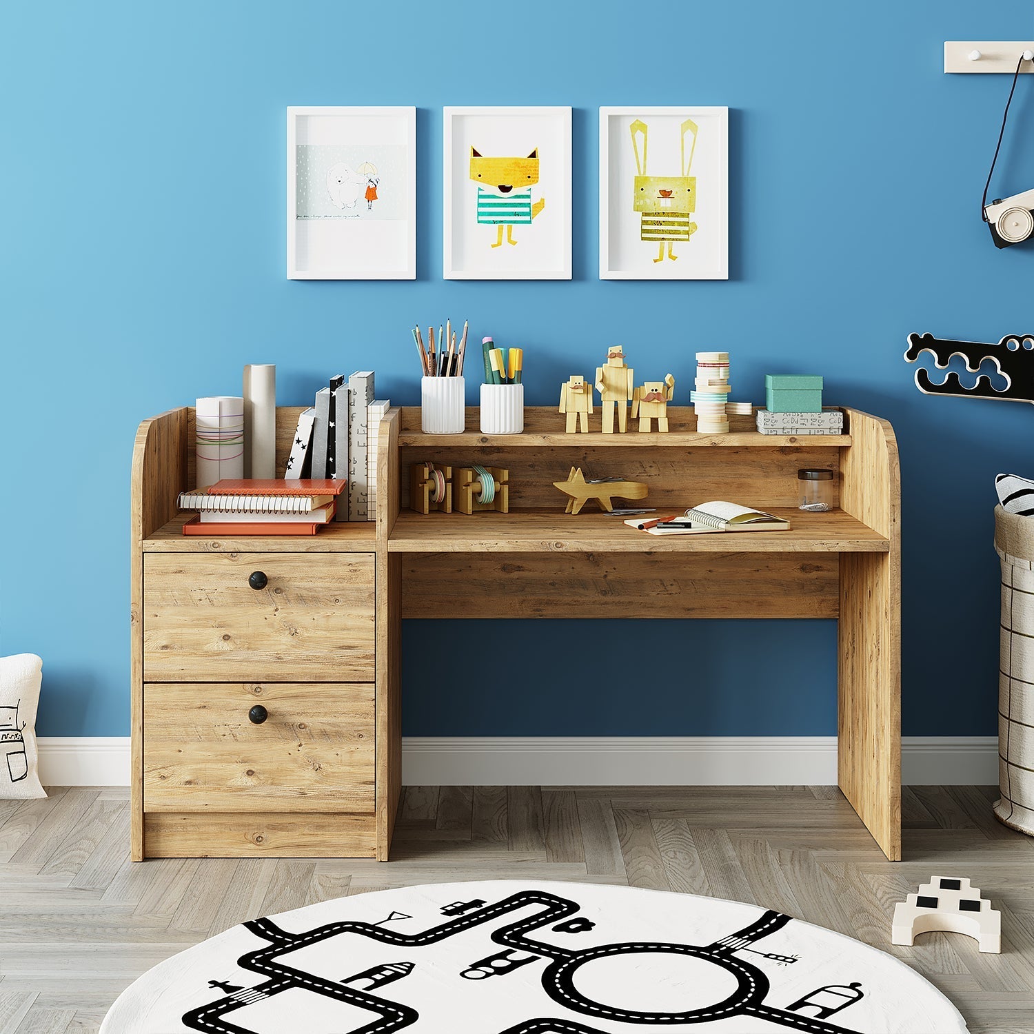 Çocuk Çalışma Masası - Kiddy - Roomartstore.com.tr