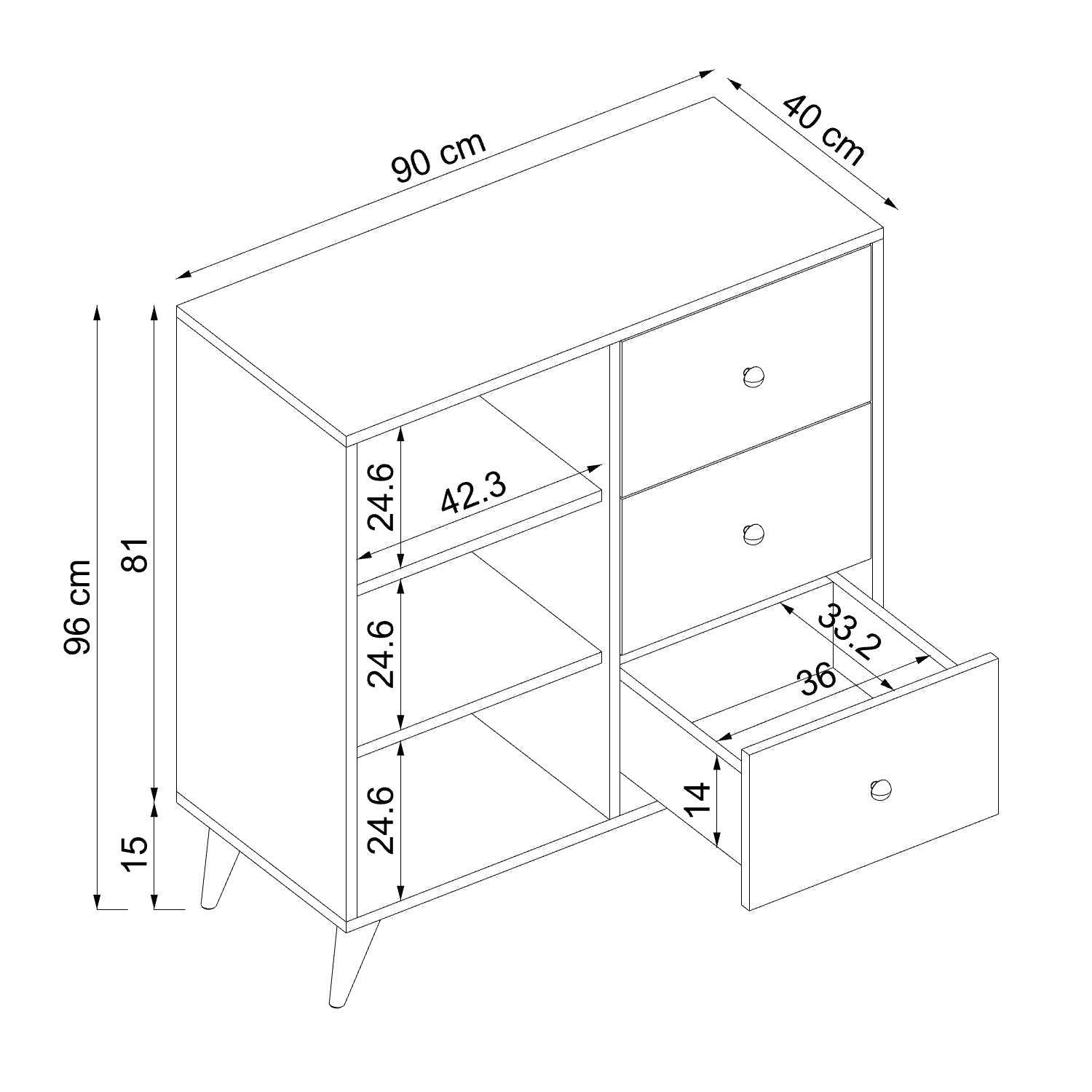 Çok Amaçlı Mutfak Kiler Dolabı - Tera - Roomartstore.com.trçok amaçlı dolap2089