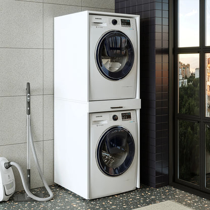 Roomart Duo - Washing Machine Cabinet With Pull-Out Shelf