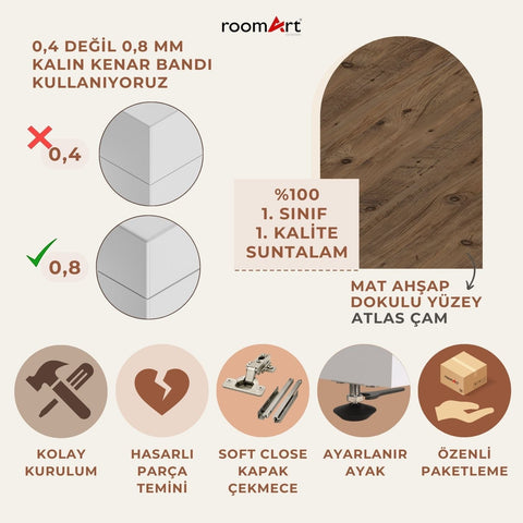 Kapaklı Çamaşır ve Kurutma Makinesi Dolabı - Dora - Roomartstore.com.trçamaşır ve kurutma makinesi dolabı2579