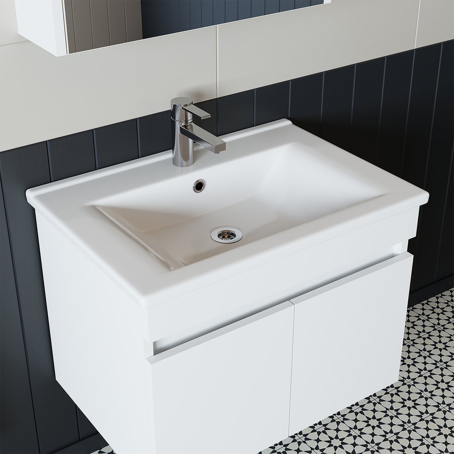 Roomart Atria Vanity Unit with Ceramic Basin