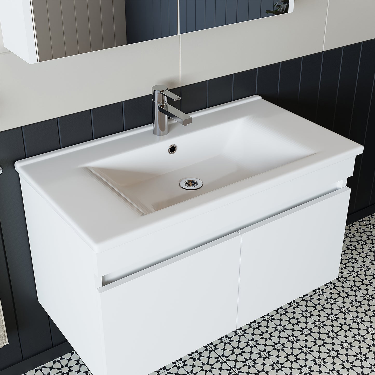 Roomart Atria Vanity Unit with Ceramic Basin