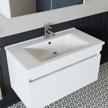 Roomart Atria Vanity Unit with Ceramic Basin