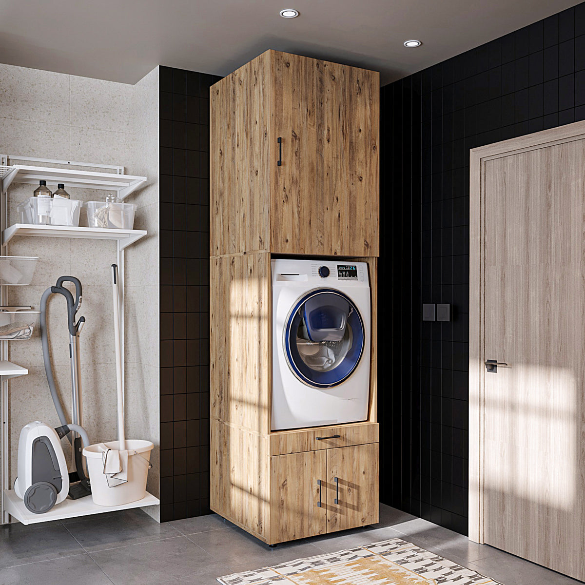 RoomArt A Washer & Dryer Cabinet – view 7