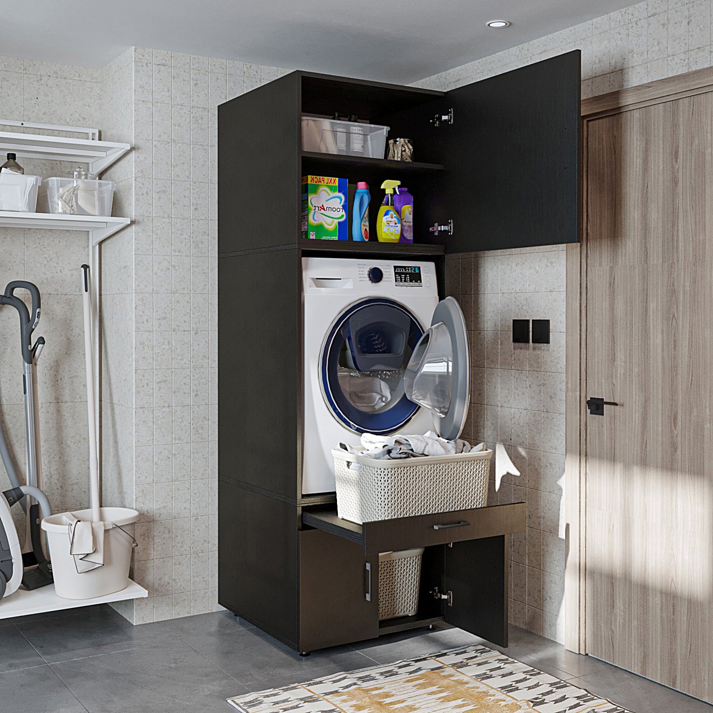 Roomart A  — Washer & Dryer Cabinet