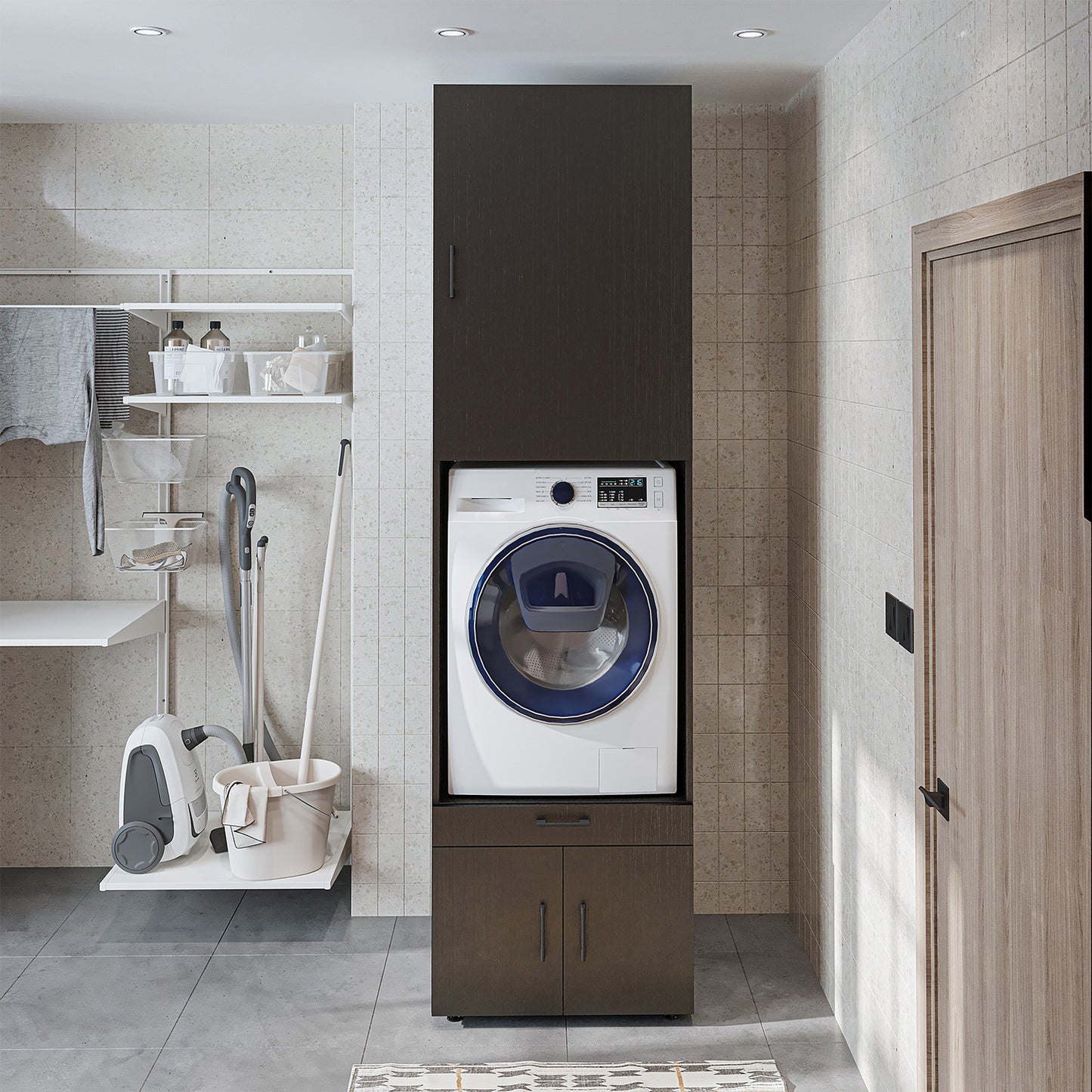 Roomart A  — Washer & Dryer Cabinet