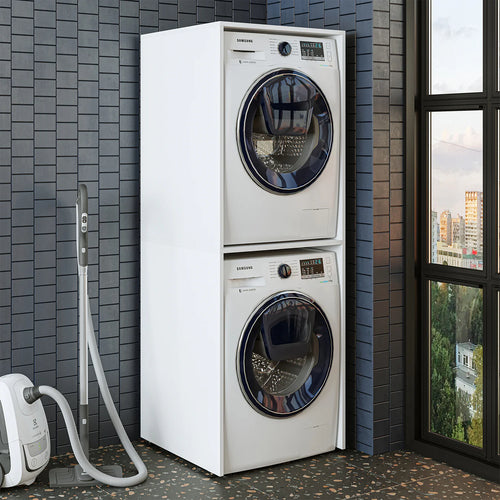 Roomart Duo - Washing Machine Cabinet With Bench Top Cabinet